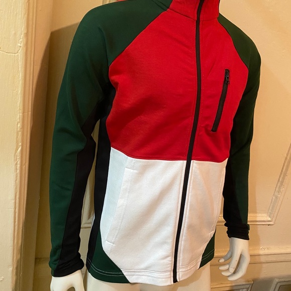 Jordan Craig Block French Terry Track Jacket - Picture 2 of 9